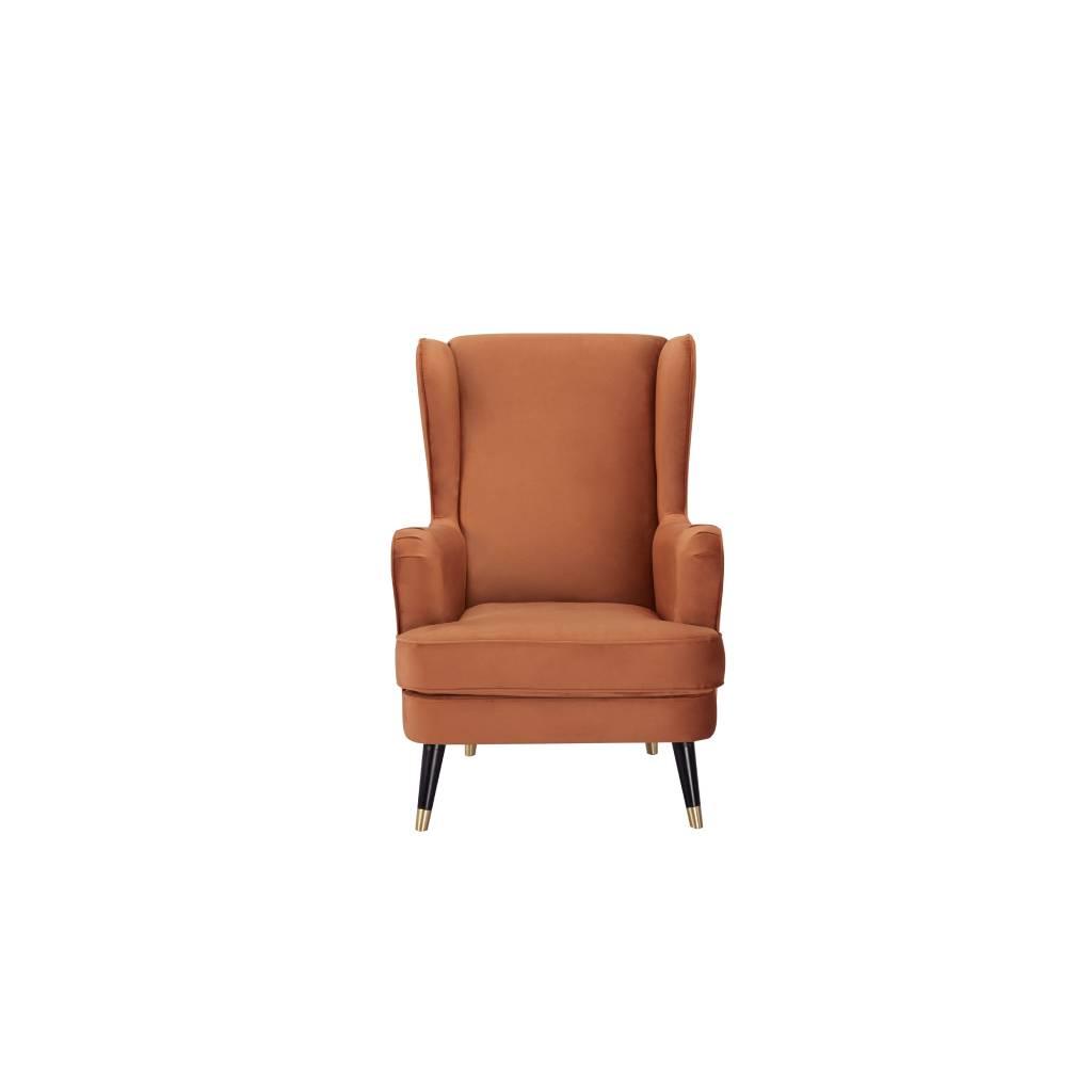 Taylors Lounge Chair in Cinnamon - Furniture Castle