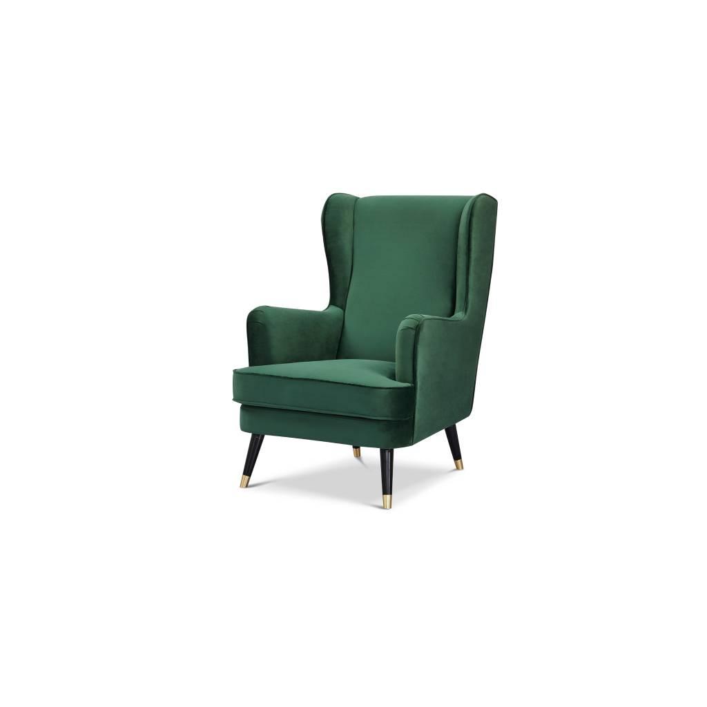 Taylors Lounge Chair in Green - Furniture Castle