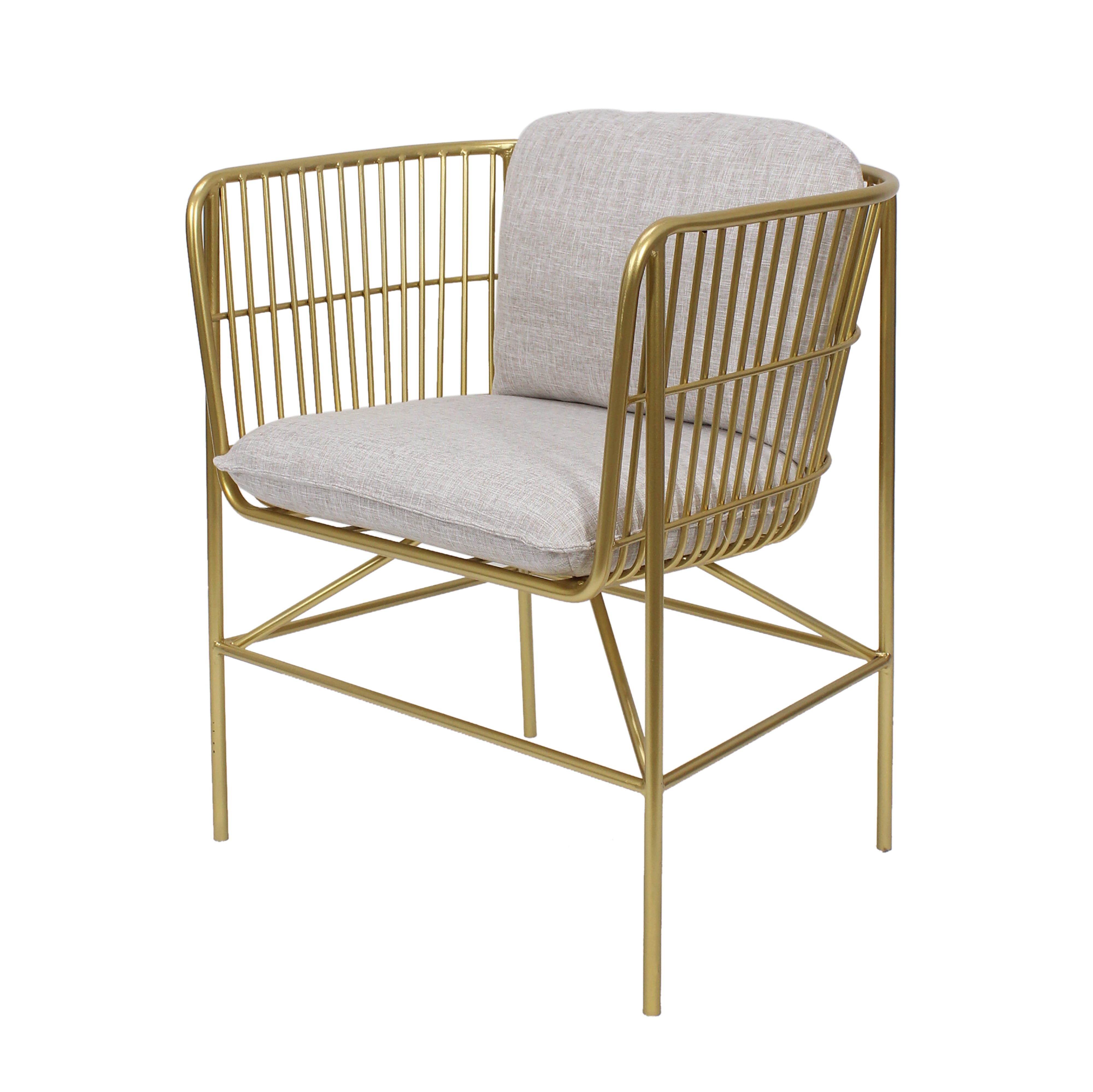 FC Fabien Chair Gold 61x54x72.5cm