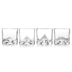 The Peaks Himalayas Glasses Set of 4 - Furniture Castle