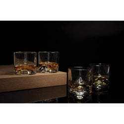 The Peaks Himalayas Glasses Set of 4 - Furniture Castle