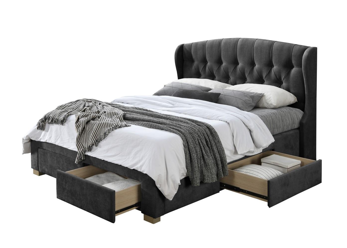 Titanic King Bed With 4 Drawer - Furniture Castle