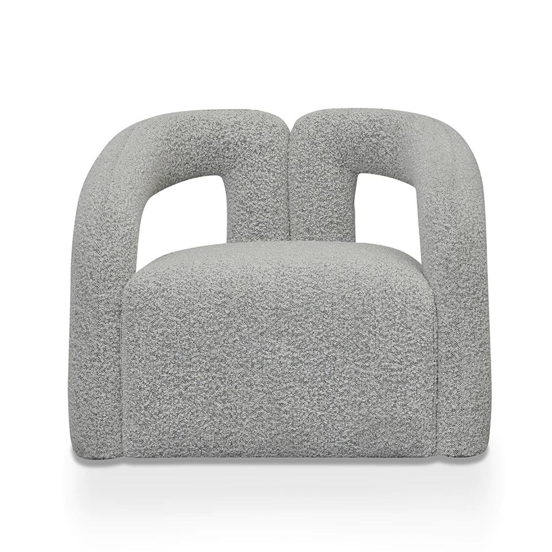 Towely Armchair - Pepper Boucle - Furniture Castle