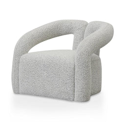 Towely Armchair - Pepper Boucle - Furniture Castle
