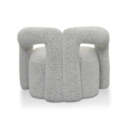 Towely Armchair - Pepper Boucle - Furniture Castle