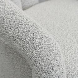 Towely Armchair - Pepper Boucle - Furniture Castle