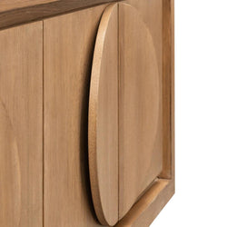 Trak 2m Entertainment TV Unit - Dusty oak - Furniture Castle