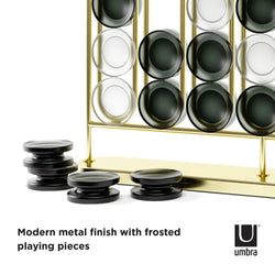 Umbra Stax Brass 32X5X27cm - Furniture Castle