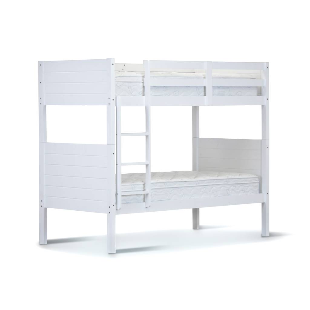 Welling Single Over Single Bunk Bed – White