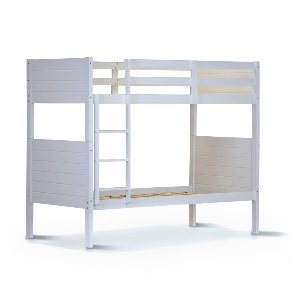 Welling Single Over Single Bunk Bed – White