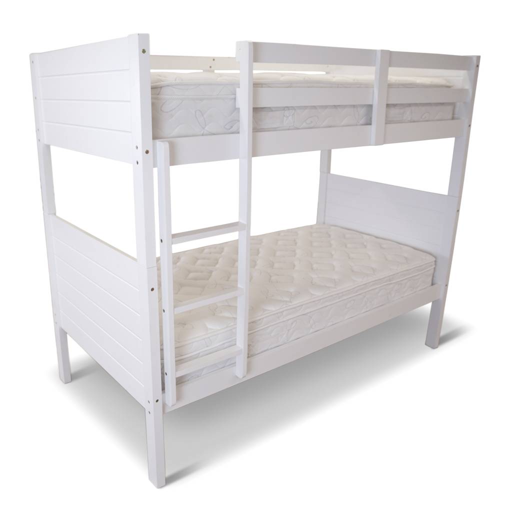 Welling Single Over Single Bunk Bed – White