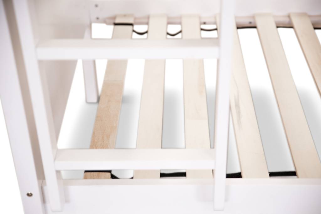 Welling Single Over Single Bunk Bed – White