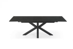 Venice 1.80-2.25m Extension Dining Table Blizzard Ceramic - Furniture Castle