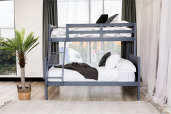 Neves Single Over Double Bunk Bed