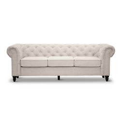 Taegon 3 Seater & 2 Seater Sofa Setting-Beige-Kit
