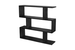 Cadiz Book Shelf -Black 120x28x112cm