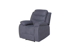 Apollo Fabric 3+1+1  Seater Reacliner Sofa Medium Grey
