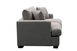 Hastings Fabric 2 Seater Lounge Light Grey 190x98x86 Cm