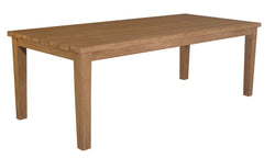 Marrakesh Rectangular Outdoor Dining Table 2.2m – Eucalyptus Timber