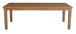 Marrakesh Rectangular Outdoor Dining Table 2.2m – Eucalyptus Timber