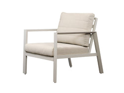 Reed 4 Piece Outdoor Lounge Set – Cream